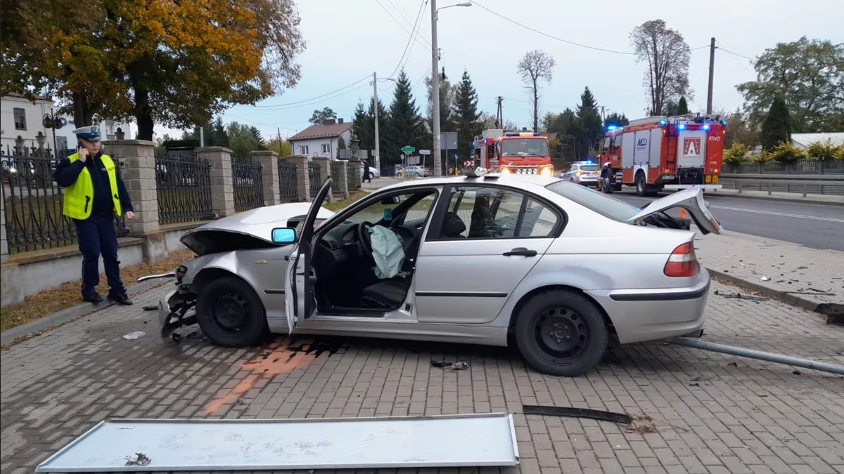 Wypadek na trasie Sandomierz - Kraków. Zderzenie aut w Koprzywnicy - Zdjęcie główne