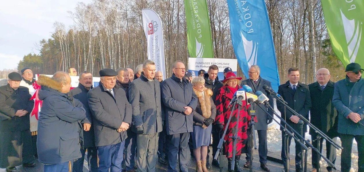 Uroczyste poświęcenie i oddanie do użytku nowego odcinka drogi wojewódzkiej nr 984