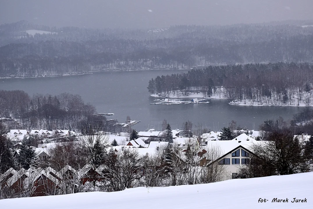 Polańczyk i Solina w zimie