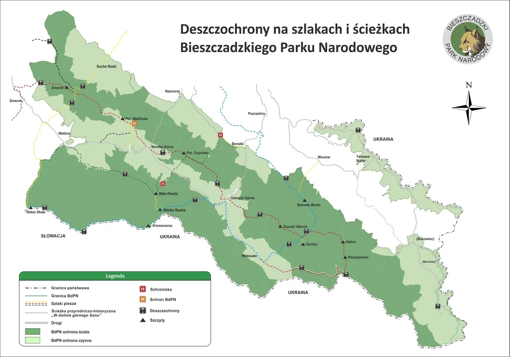 Deszczochrony w Bieszczadach