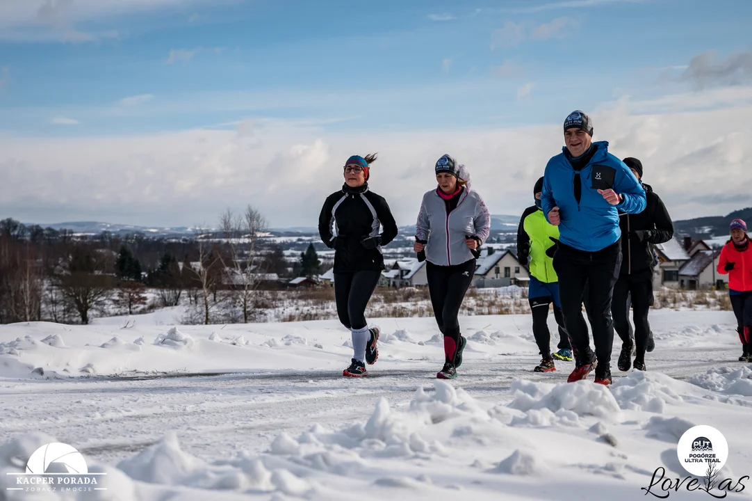 Pogórze Ultra Trail LoveLas Zimą w Wiśniowej