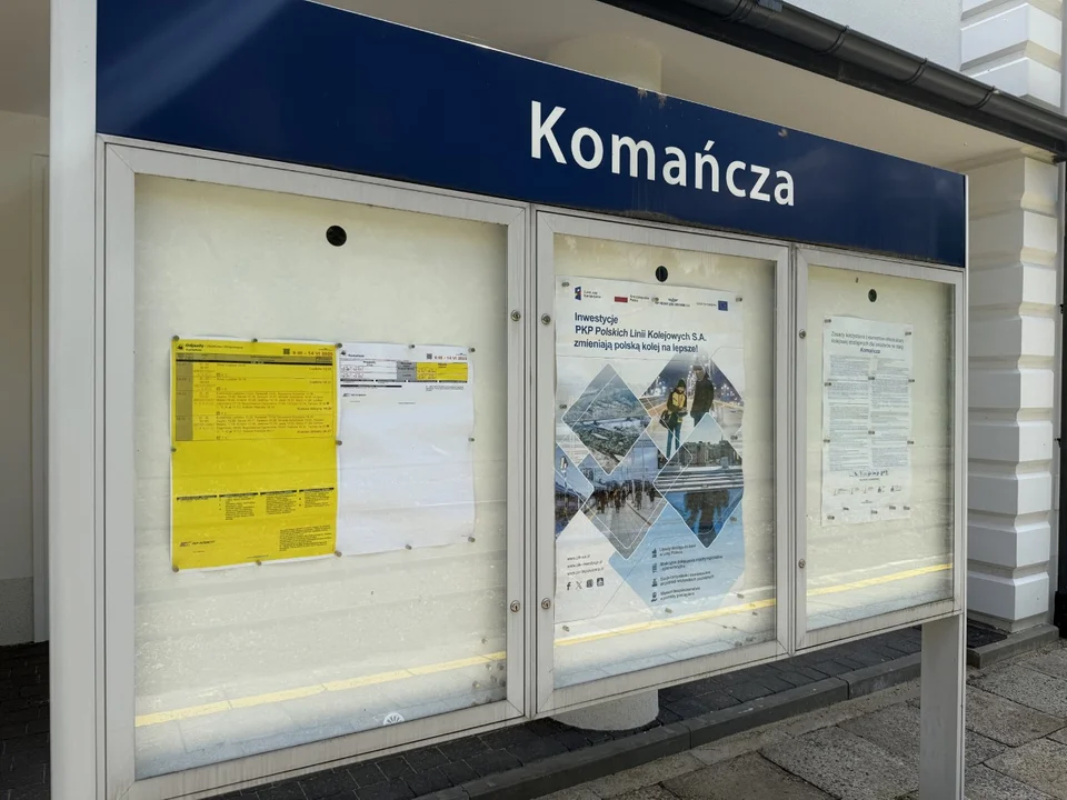 Dworzec kolejowy w Komańczy
