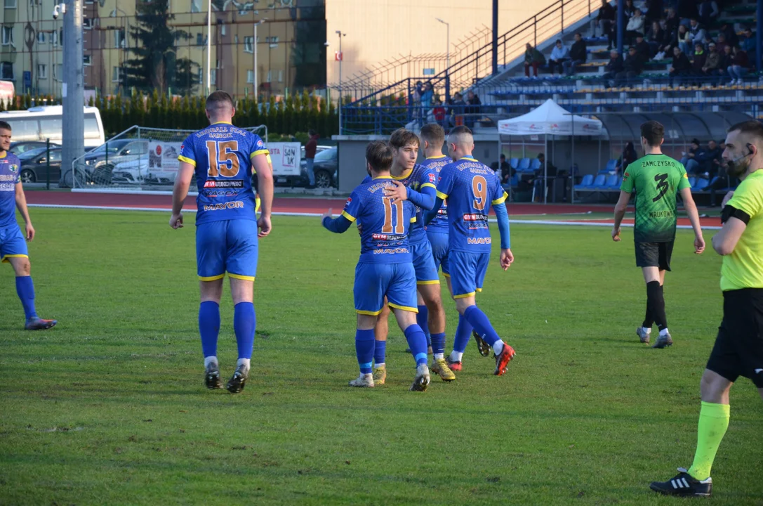 Klasa okręgowa Krosno. Stal Sanok - Zamczysko Mrukowa 8:1