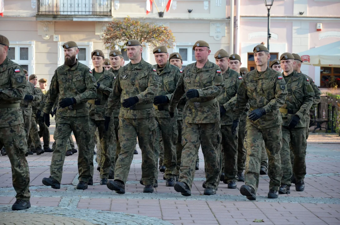 Uroczysta przysięga terytorialsów z Podkarpacia