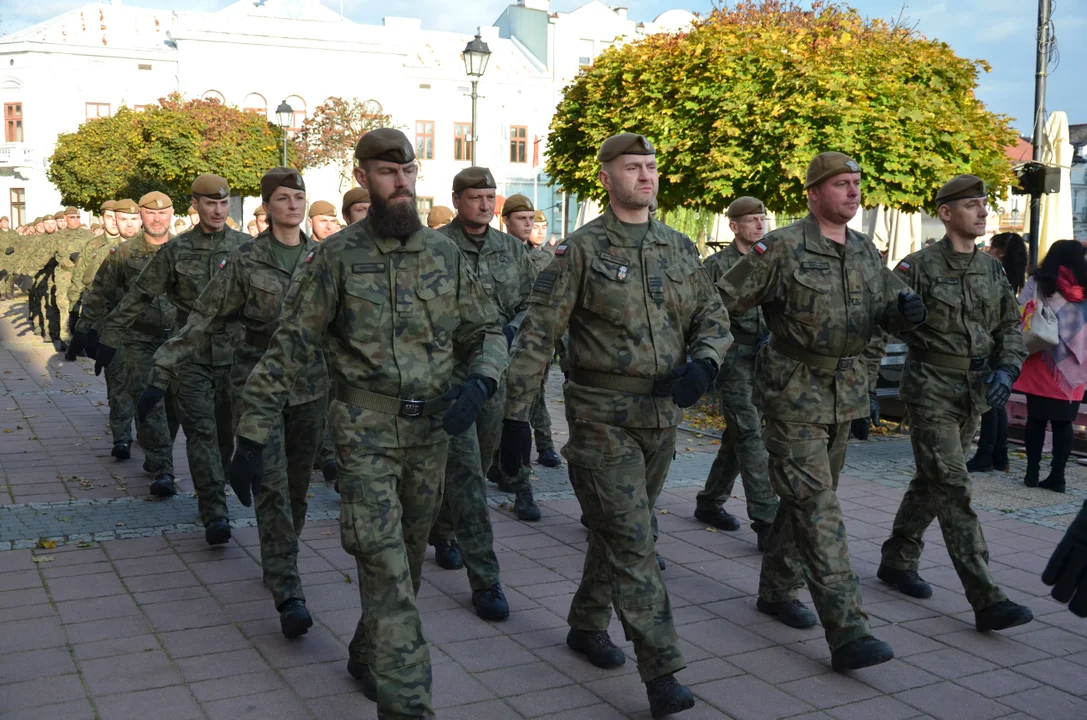 Uroczysta przysięga terytorialsów z Podkarpacia