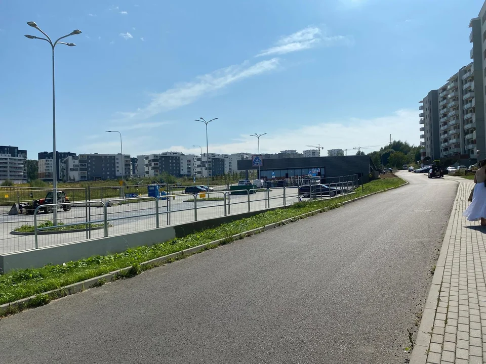 Budowa niemieckiego marketu na osiedlu Projektant w Rzeszowie