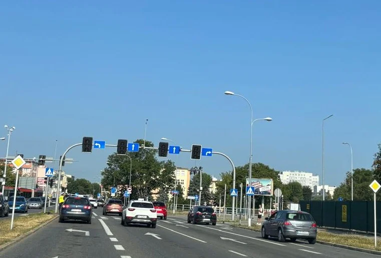 Awaria świateł w Rzeszowie