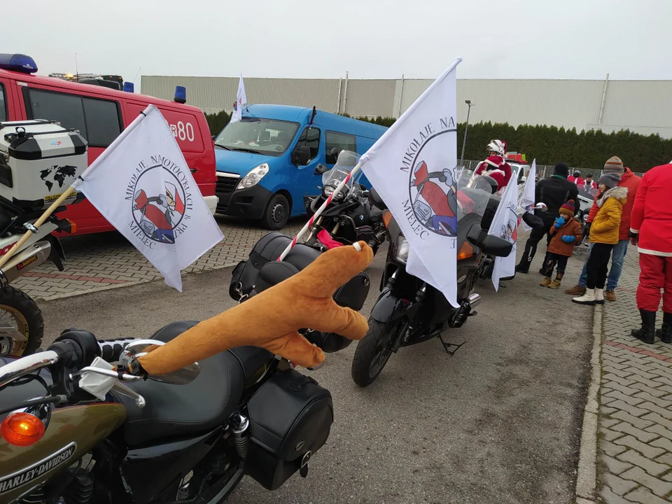 Mikołaje na motocyklach - Mielec