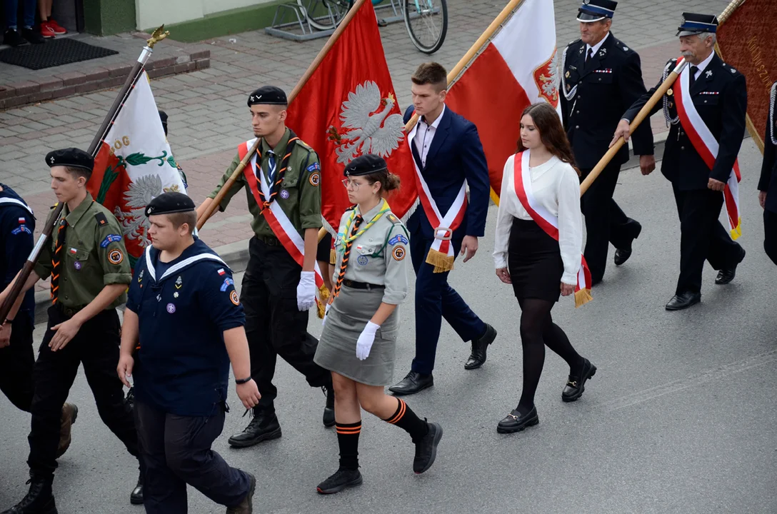 Wrześniowe obchody - przemarsz ulicami miasta