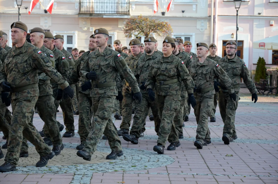 Uroczysta przysięga terytorialsów z Podkarpacia