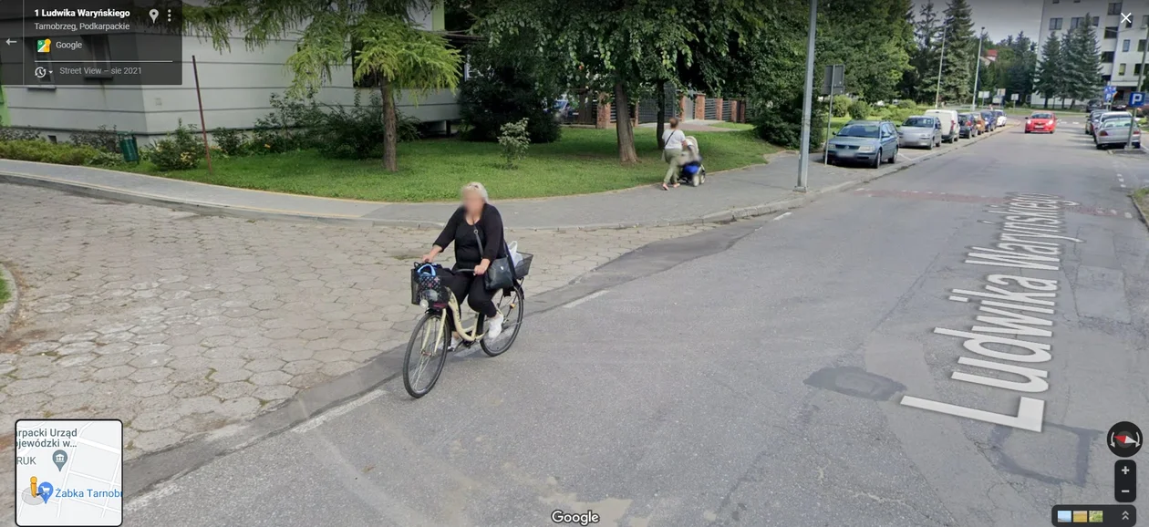 Google Street View 2021 - zdjęcia ze Stalowej Woli, Tarnobrzega i Grębowa