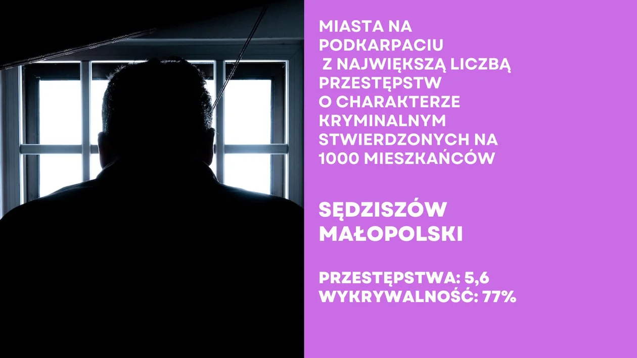 Miasta na Podkarpaciu - gdzie dochodzi do największej liczby przestępstw kryminalnych?