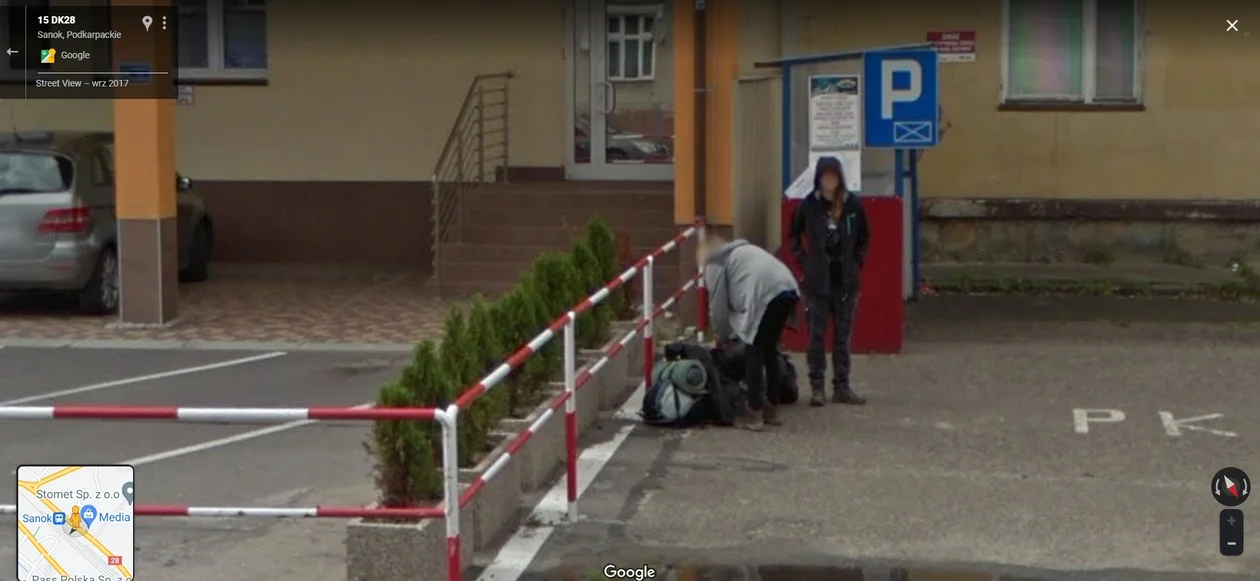 Google Street View - kto został przyłapany przez auto z aparatem