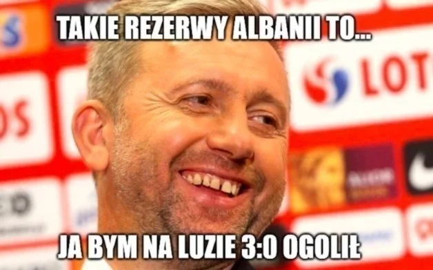 Memy po meczu Albania - Polska