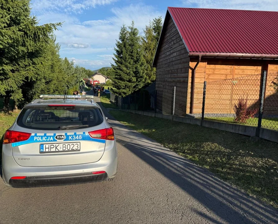 Wypadek na hulajnodze w Grabownicy