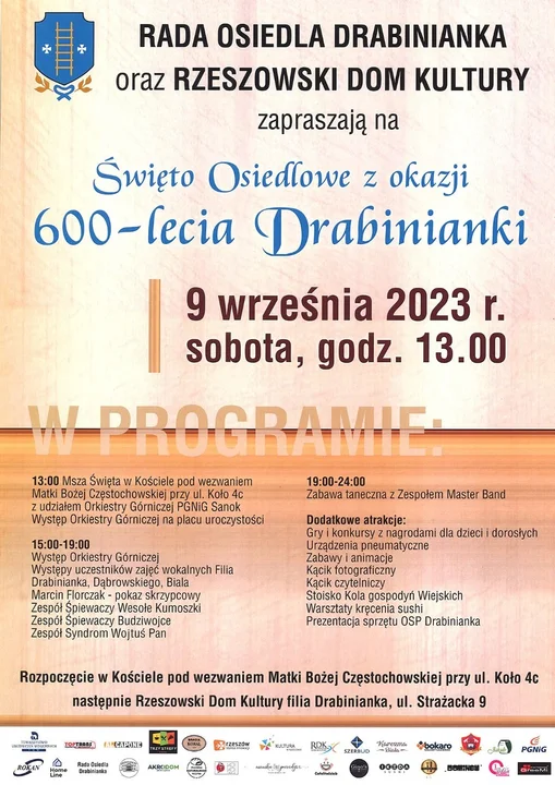 Korso na weekend: Imprezy na Podkarpaciu od 8 do 10 września