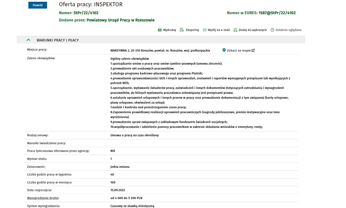 Najnowsze oferty pracy na Podkarpaciu. Od kucharzy po kierowców i nie tylko. Sprawdź, gdzie możesz znaleźć zatrudnienie