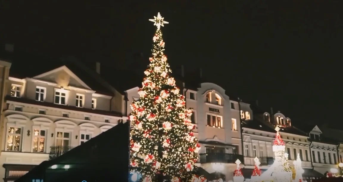 Ozdoby świąteczne w Rzeszowie z poprzednich lat