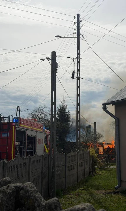 Ogromny pożar w regionie