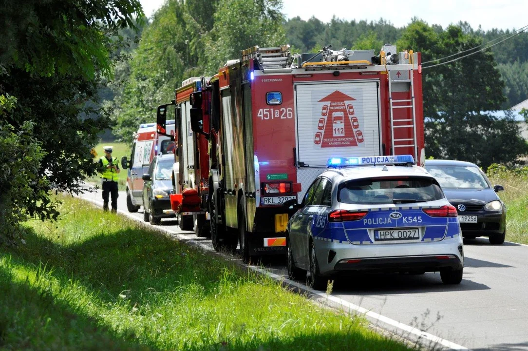 Wypadek w Kolbuszowej Górnej. Służby interweniowały na ulicy Sędziszowskiej [ZDJĘCIA - MAPA] - Zdjęcie główne