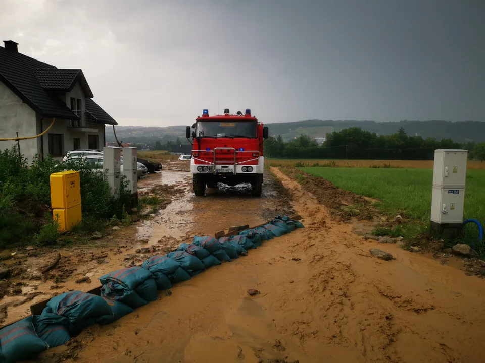 Interwencja straży pożarnej