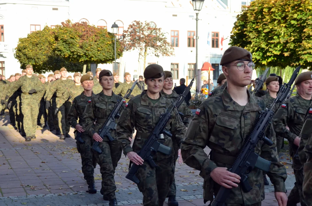 Uroczysta przysięga terytorialsów z Podkarpacia