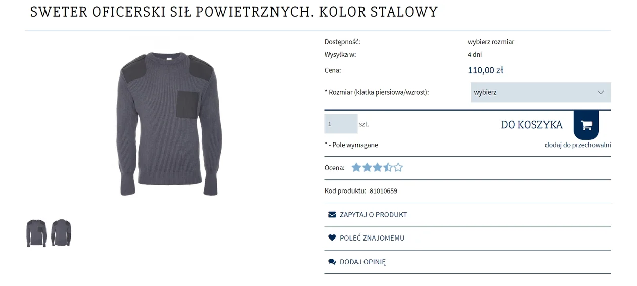 Rzeczy wprost z wojskowych magazynów i to po promocyjnych cenach. Co możesz kupić od armii?