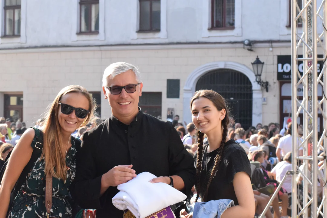 Wyjście Pielgrzymki Tarnowskiej z Tarnowa