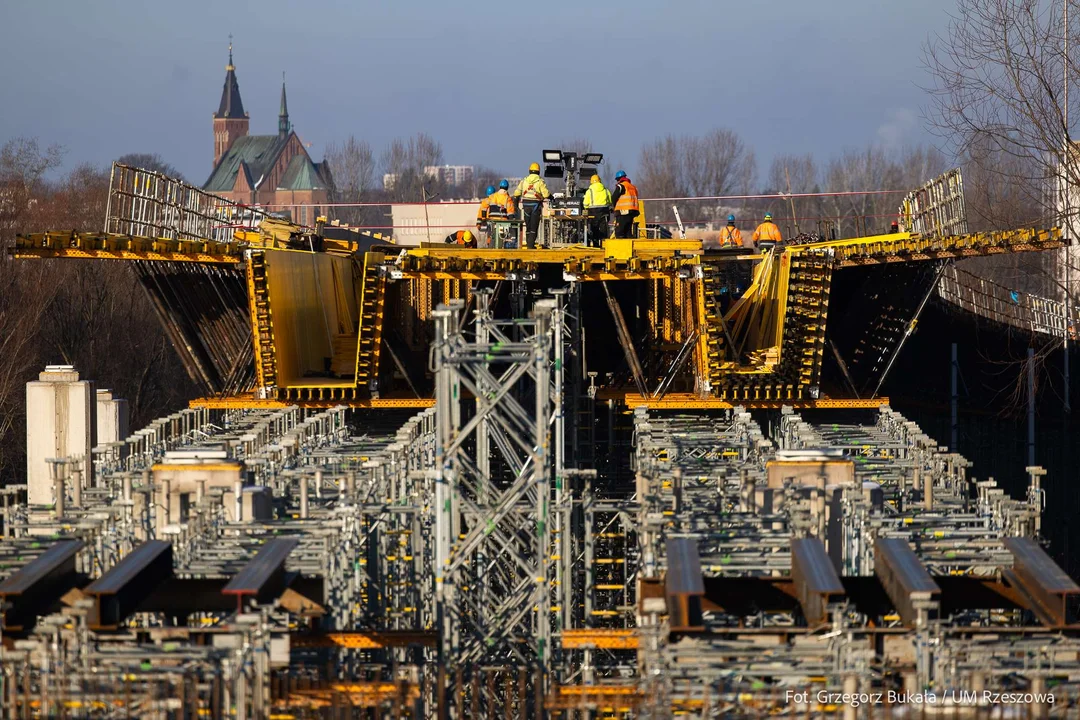 Wisłokostrada zdjęcia z budowy styczeń 2025