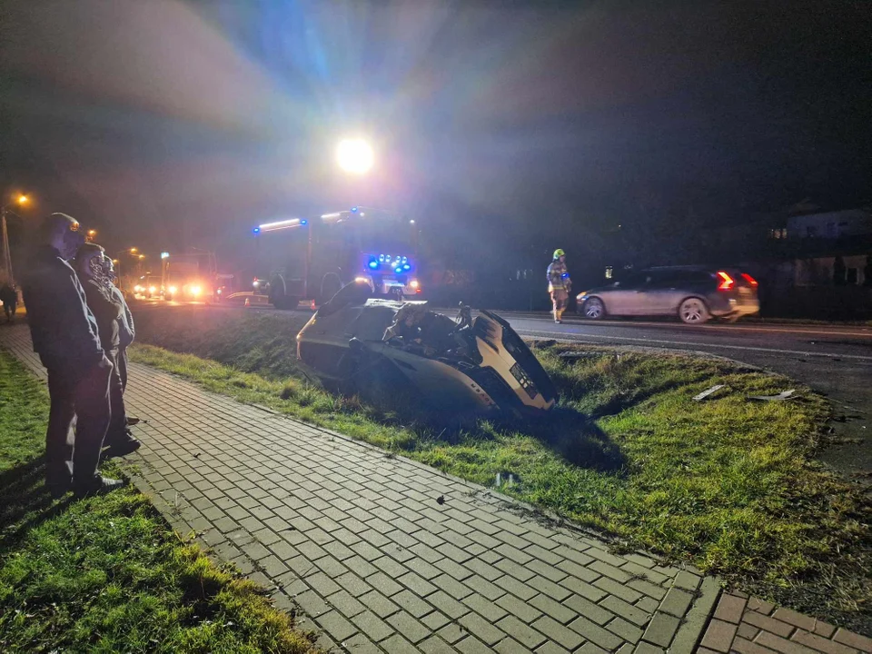 Wypadek na DK9 w Kolbuszowej Górnej