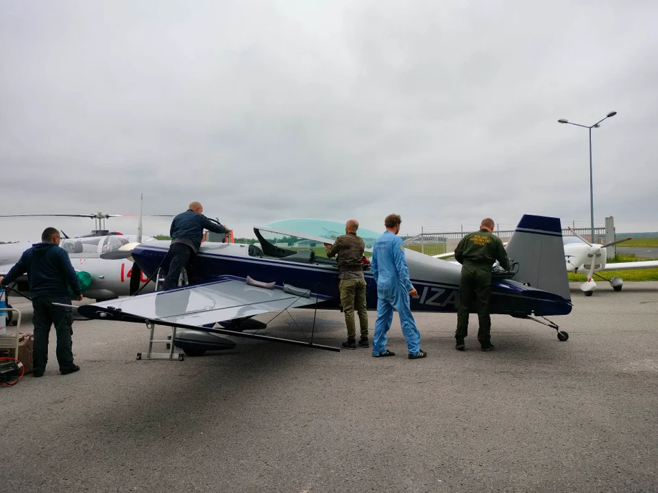 Lotnicze warsztaty "AeroCamp with champions" w Mielcu