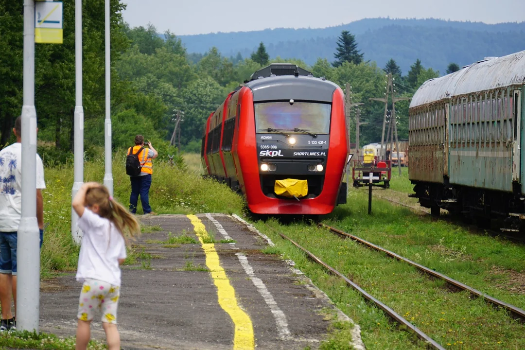 Pociągiem z Krakowa w kierunku Bieszczadów