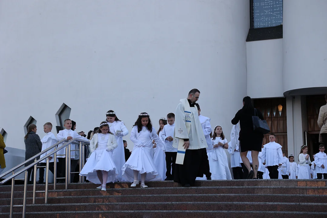 Procesja podczas uroczystości fatimskich