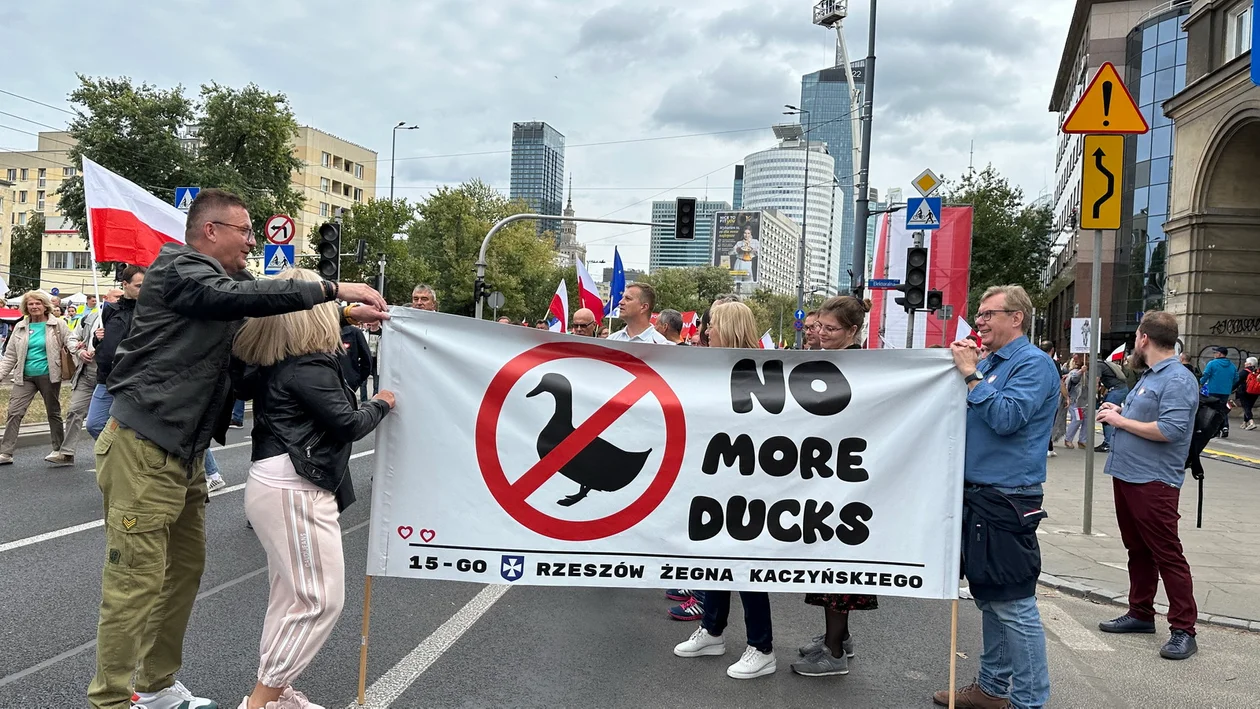 Rzeszów i okolice na Marszu Miliona Serc w Warszawie