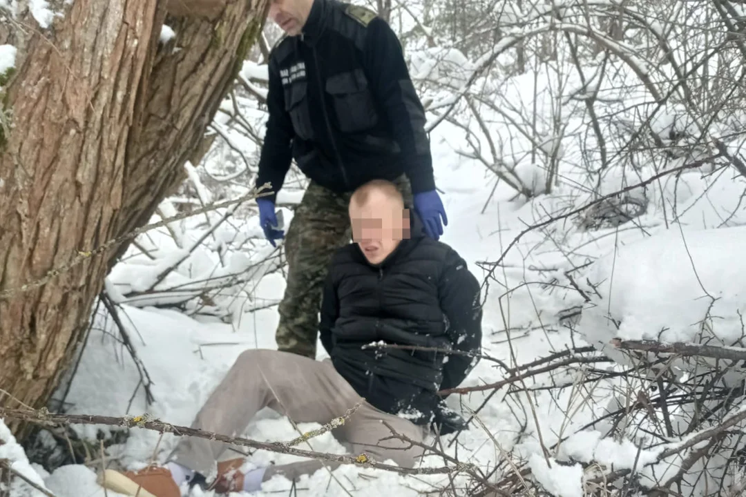 Pościg funkcjonariuszy SG z Sanoka za handlarzem ludźmi [WIDEO] - Zdjęcie główne