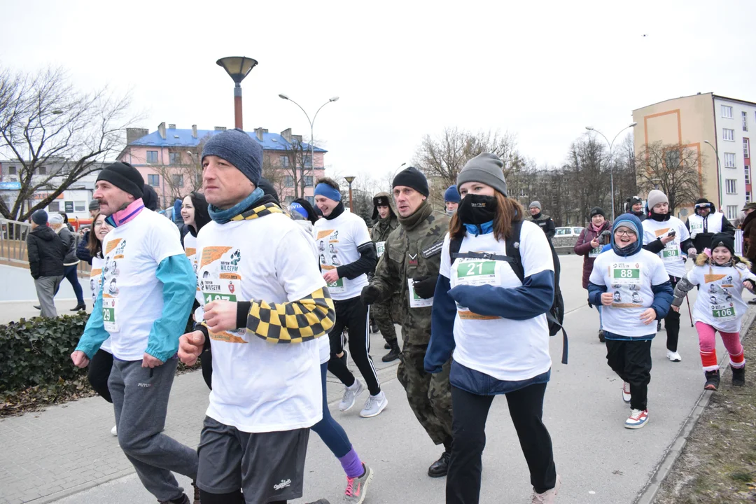 Zdjęcia z Biegu na 1963 m Tropem Wilczym w Mielcu