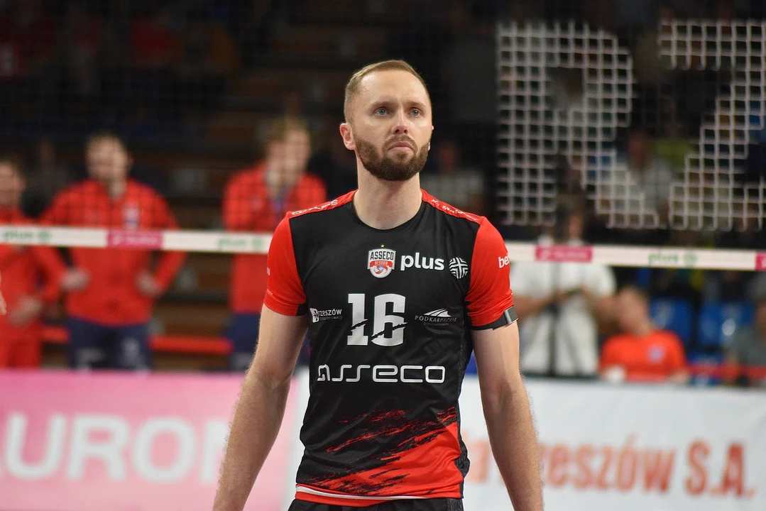 Pierwszy półfinałowy mecz siatkarskiej PlusLigi: Asseco Resovia Rzeszów - Grupa Azoty ZAKSA Kędzierzyn-Koźle (2:3)