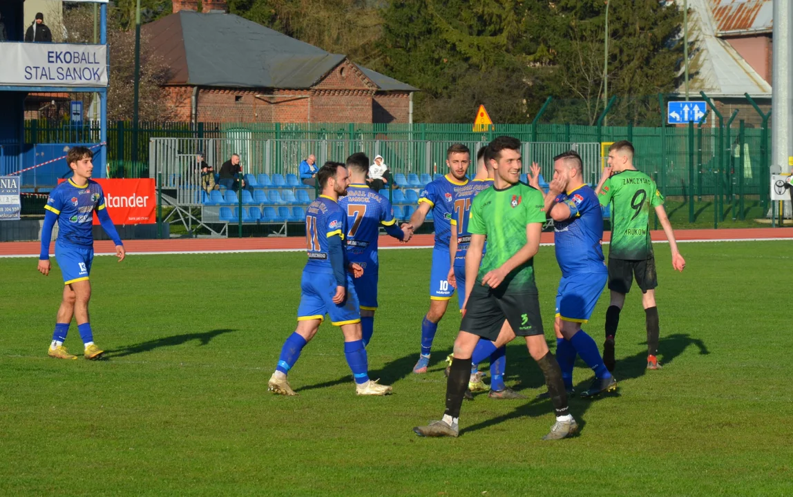 Klasa okręgowa Krosno. Stal Sanok - Zamczysko Mrukowa 8:1