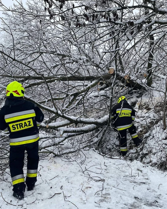 Zima na Podkarpaciu