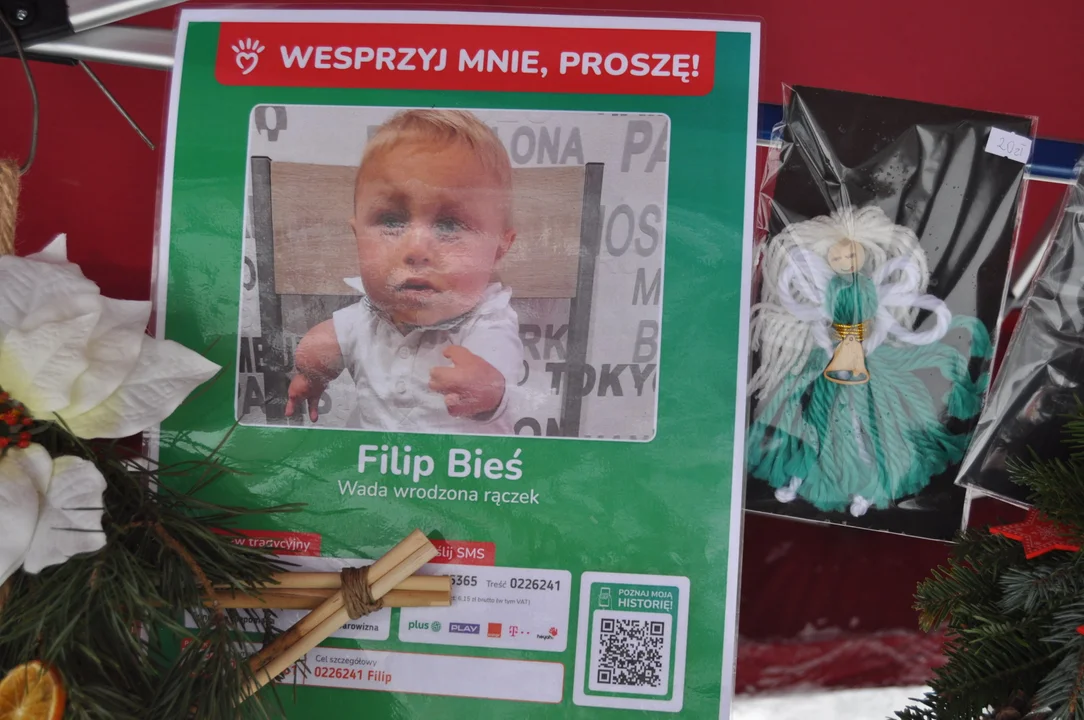 Kiermasz na leczenie Filipka Biesia