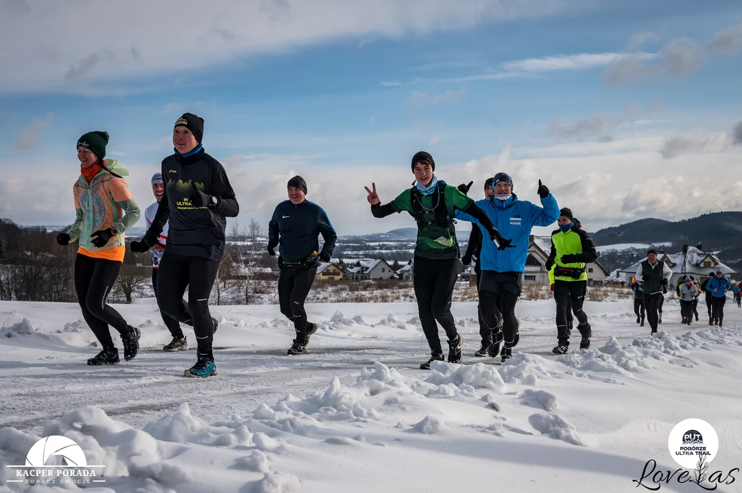 Pogórze Ultra Trail LoveLas Zimą w Wiśniowej