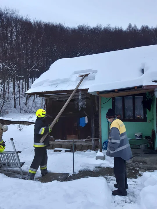 Zima na Podkarpaciu