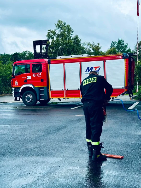 Działania strażaków KP PSP Lesko
