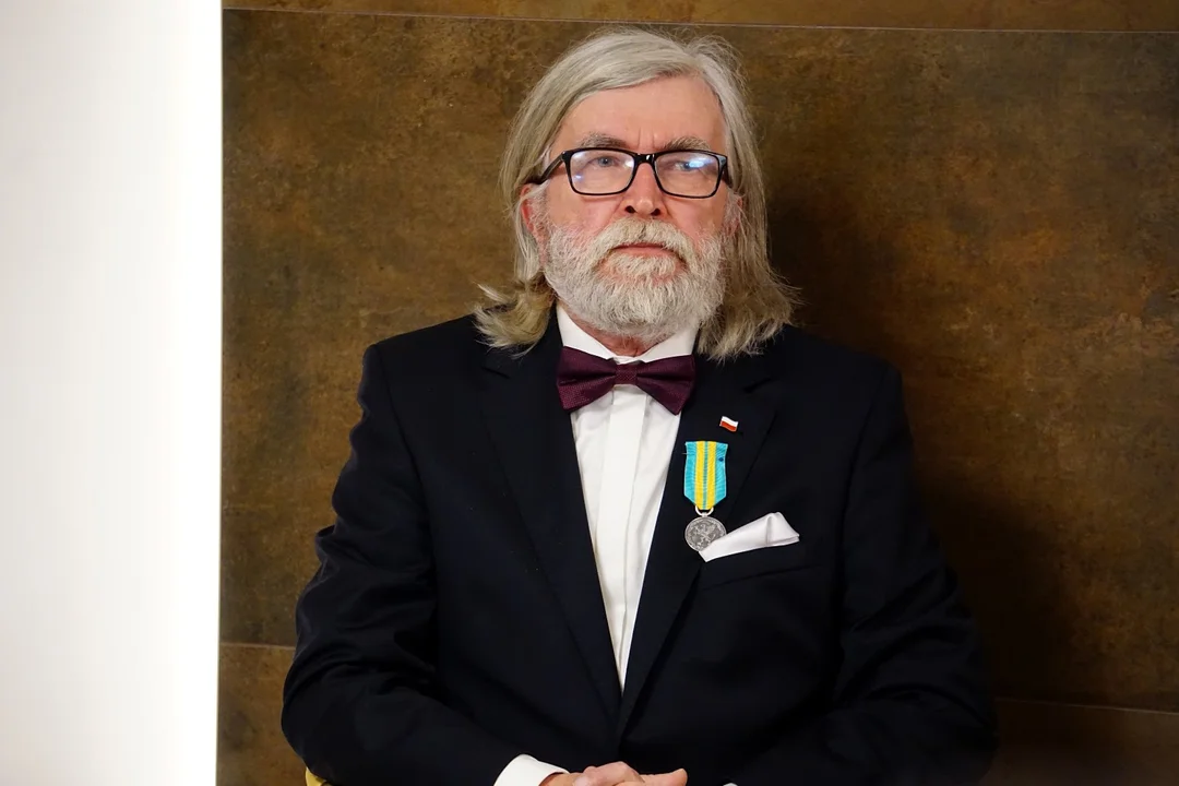 Adam Pęzioł odznaczony odznaką Gminy Komańcza