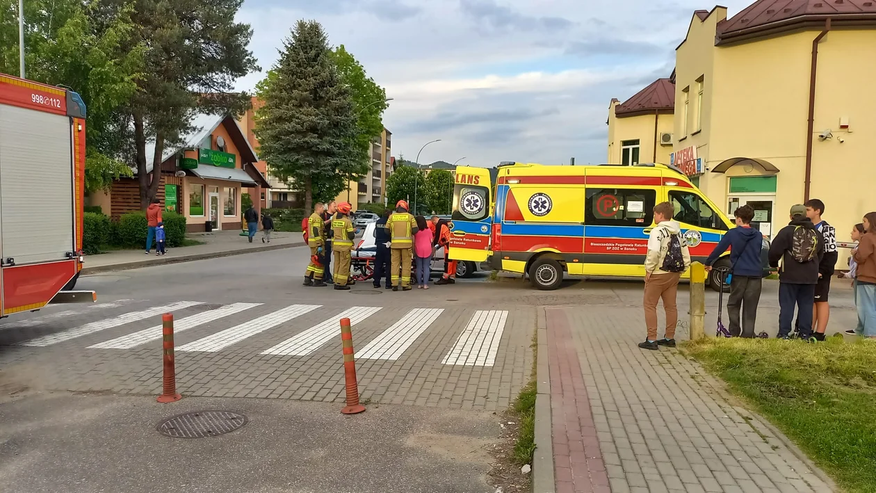 Mężczyzna wyskoczył z 4 piętra na Sadowej w Sanoku