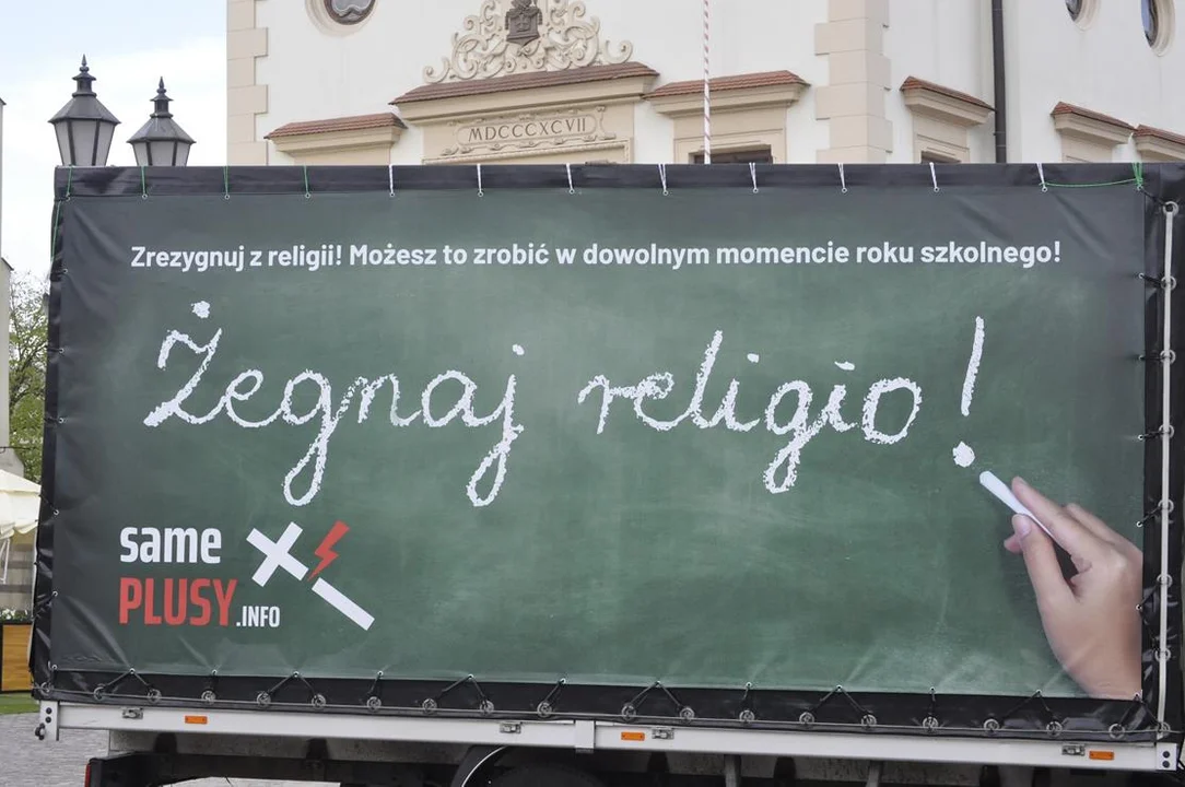 Akcja Żegnaj religio! w Rzeszowie