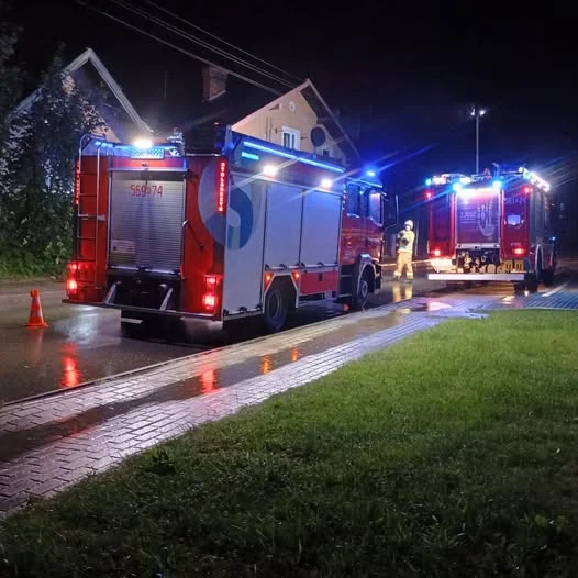 Gwałtowne burze na Podkarpaciu