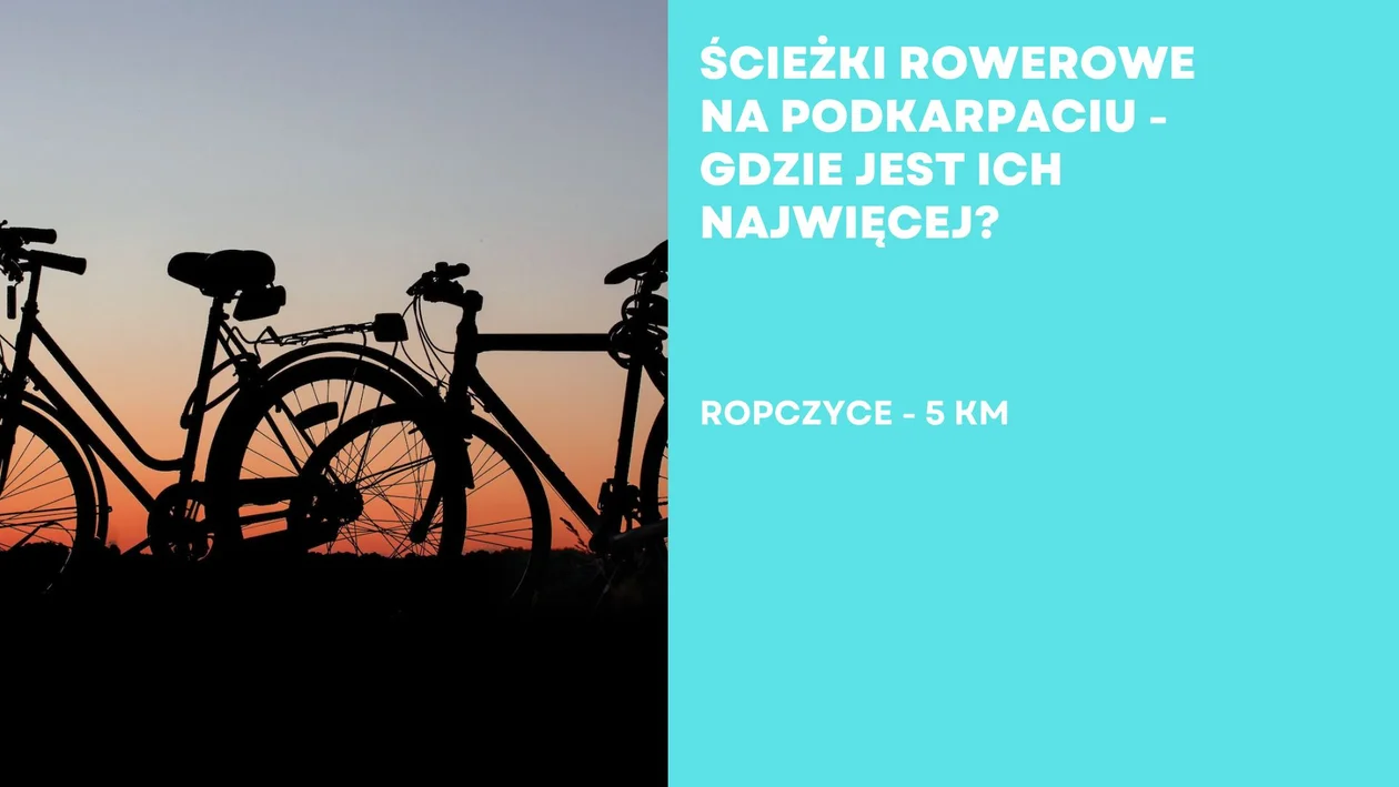 Ścieżki rowerowe na Podkarpaciu. Gdzie jest ich najwięcej?