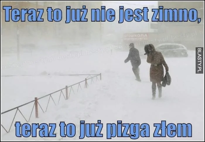 Memy na zimę