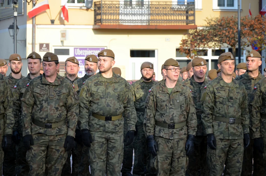 Uroczysta przysięga terytorialsów z Podkarpacia